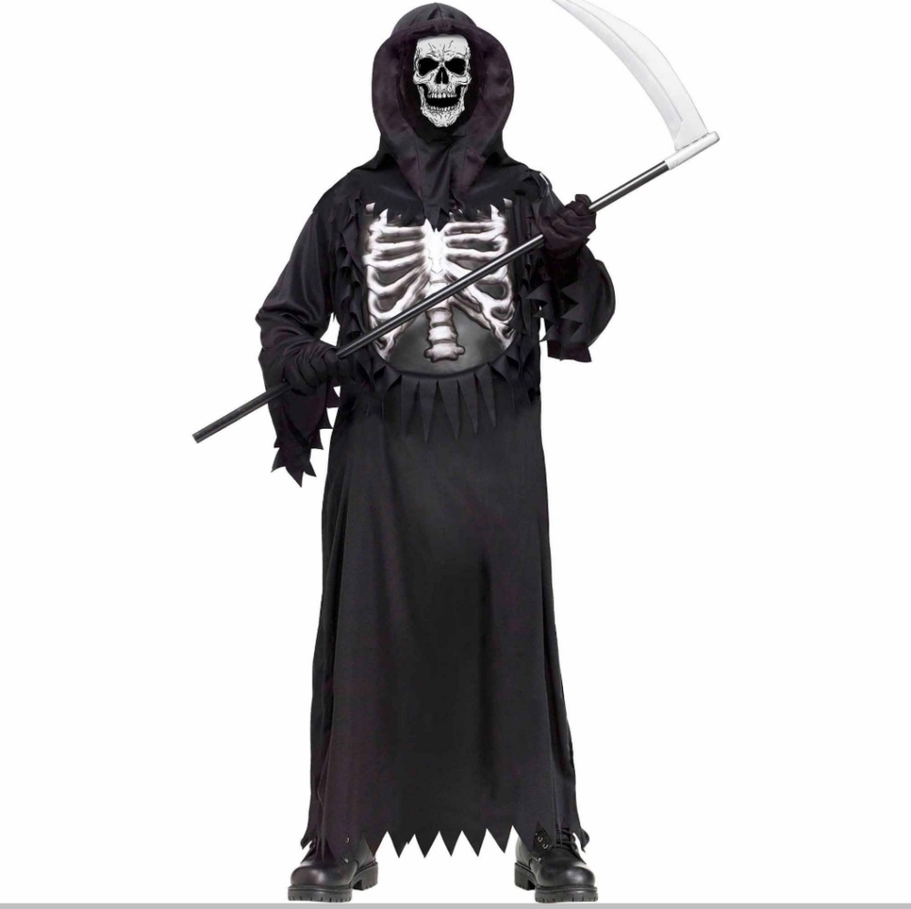 Glow Chest Reaper Costume Boys Fun World